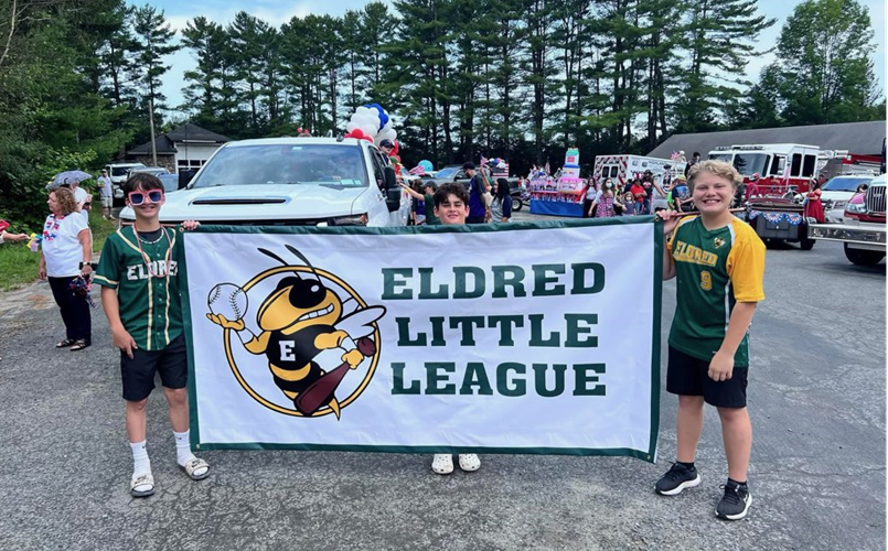 Having fun while representing our community!